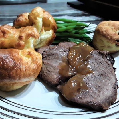 Garlic Horseradish Sirloin Roast